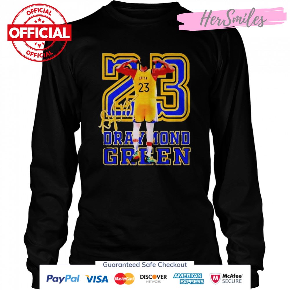 23 Draymond Green Golden State Warriors Signature Shirt 23 Draymond Green Golden State Warriors Signature Shirt