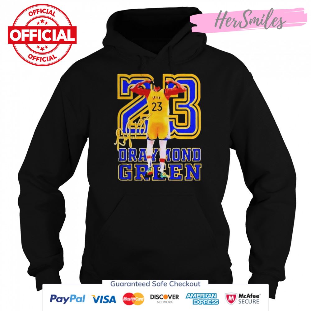23 Draymond Green Golden State Warriors Signature Shirt 23 Draymond Green Golden State Warriors Signature Shirt
