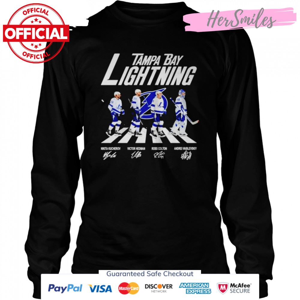 2022 Tampa Bay Lightning Abbey Road signatures shirt 2022 Tampa Bay Lightning Abbey Road signatures shirt