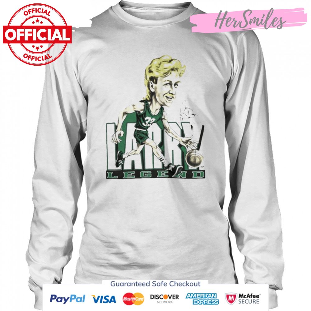 33 Larry Bird Larry Legend Boston Celtics signature shirt 33 Larry Bird Larry Legend Boston Celtics signature shirt