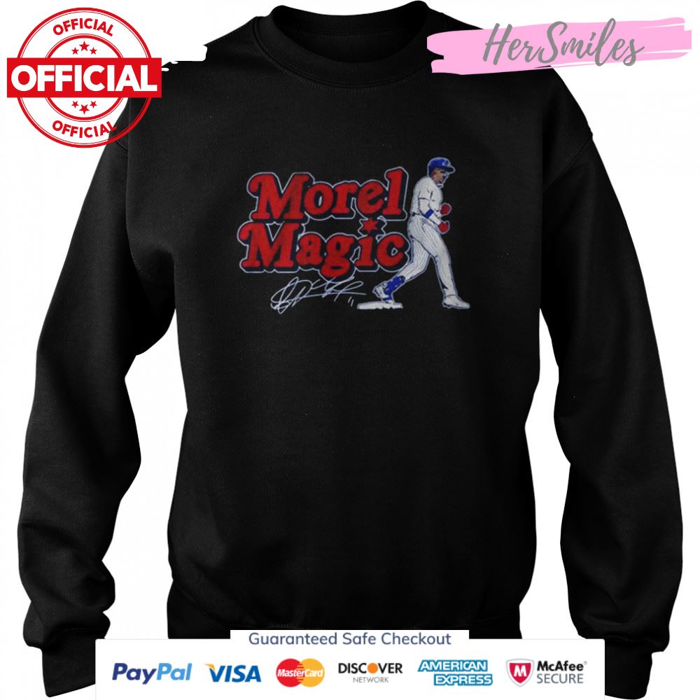 Christopher morel magic signature shirt Christopher morel magic signature shirt