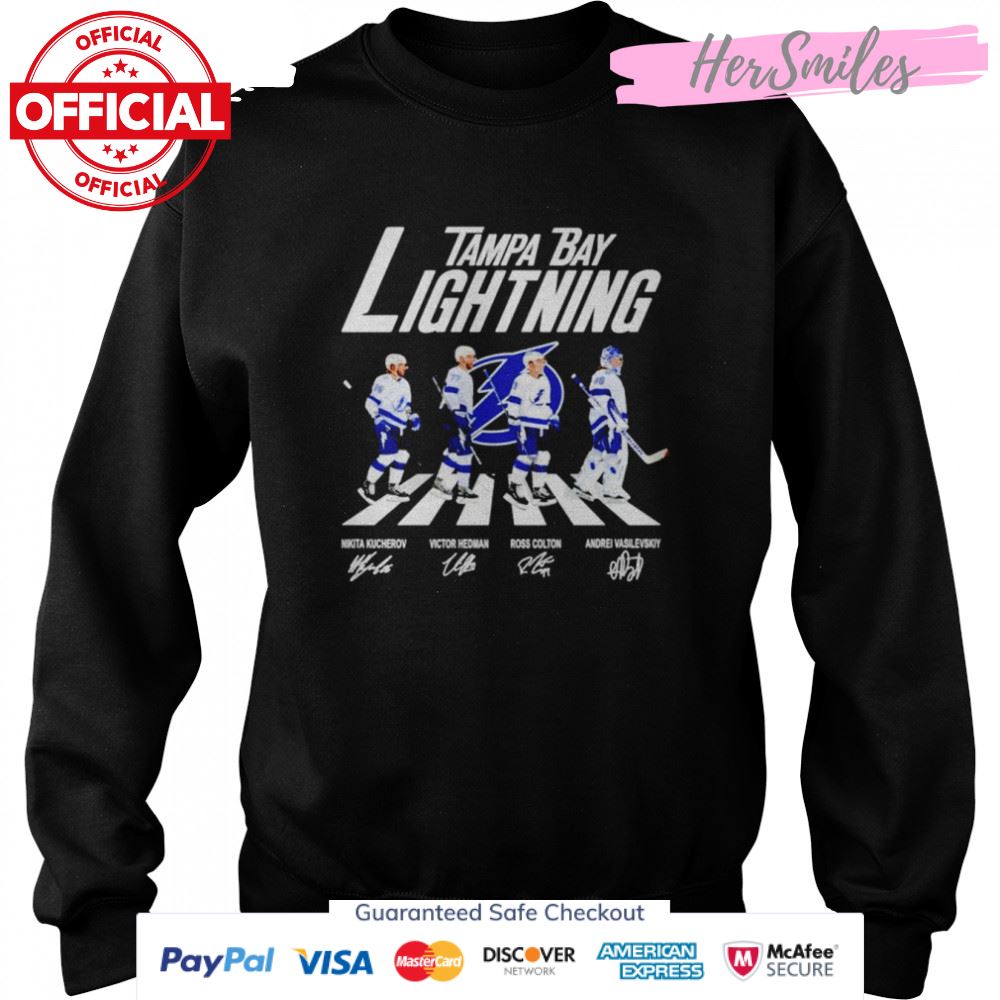2022 Tampa Bay Lightning Abbey Road signatures shirt 2022 Tampa Bay Lightning Abbey Road signatures shirt