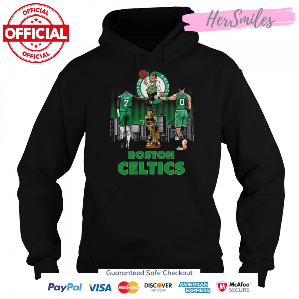 Boston Celtics Jaylen Brown And Jayson Tatum NBA Finals Signatures Shirt Boston Celtics Jaylen Brown And Jayson Tatum NBA Finals Signatures Shirt