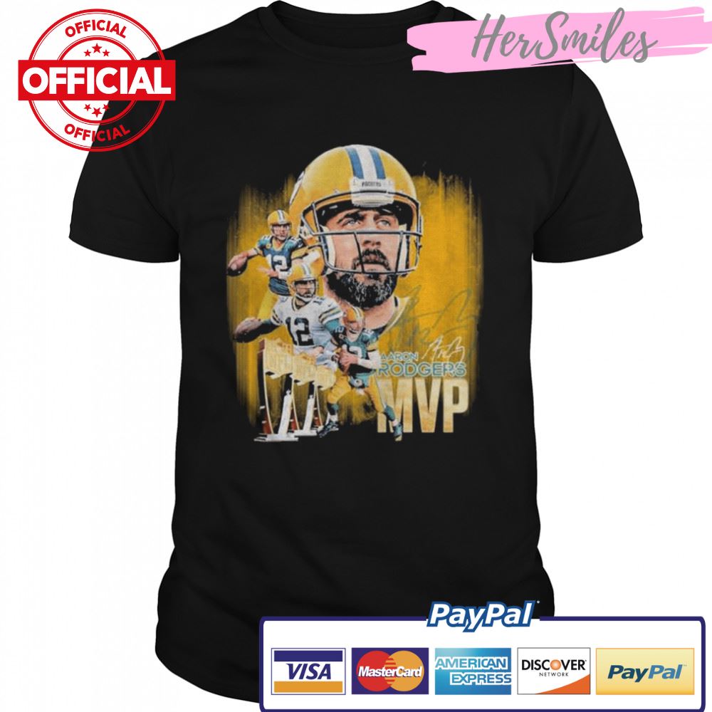 Aaron Rodgers MVP Green Bay Packers 2022 signature shirt