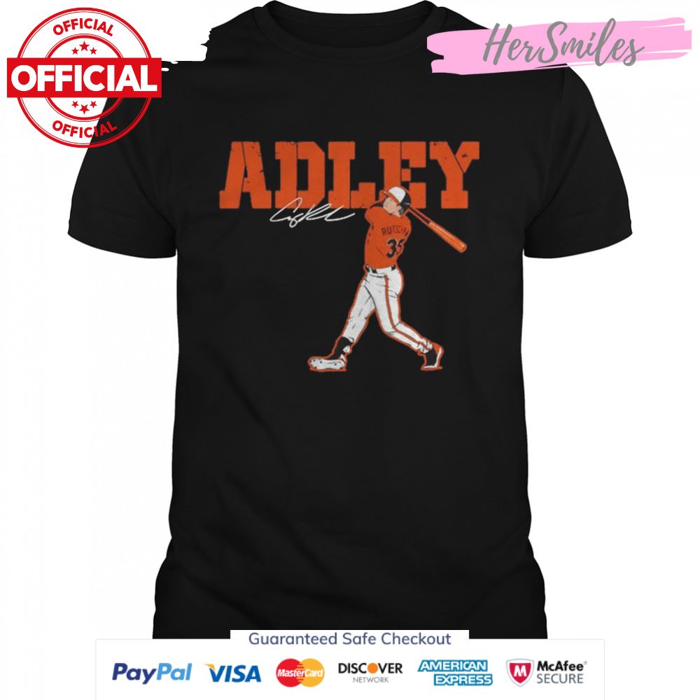 Adley Rutschman Baltimore Orioles Adley Swing signature shirt