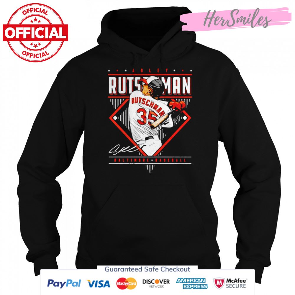 Adley Rutschman Baltimore Orioles Diamond Name signature shirt Adley Rutschman Baltimore Orioles Diamond Name signature shirt