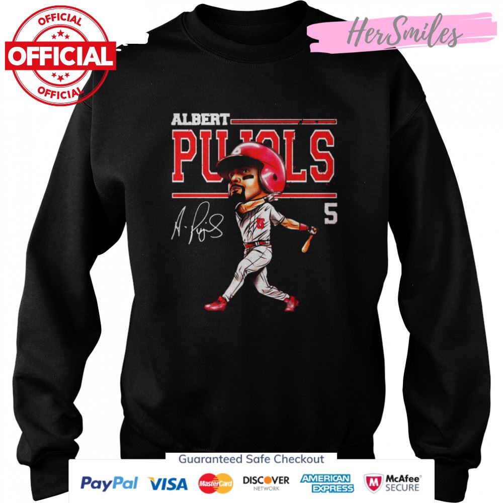 Albert Pujols Cartoon Signature shirt Albert Pujols Cartoon Signature shirt