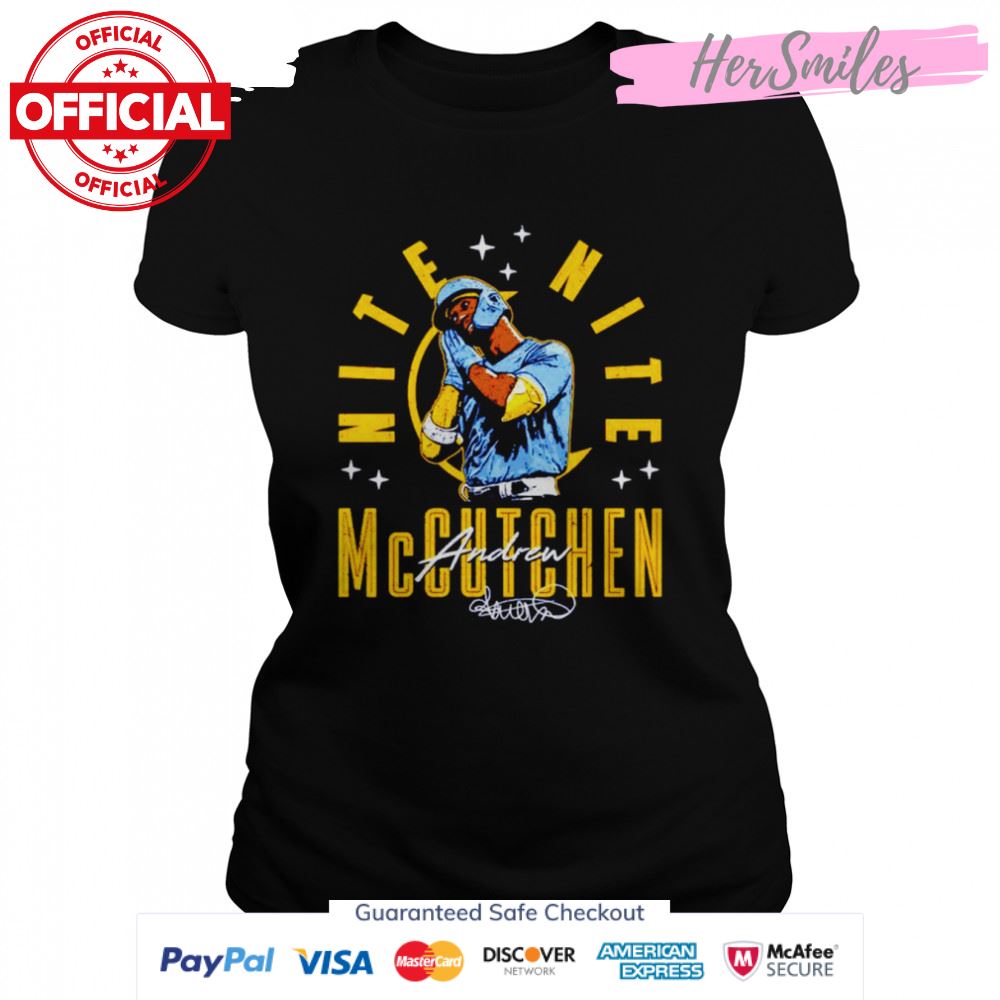 Andrew Mccutchen Milwaukee Brewers Nite Nite signature shirt