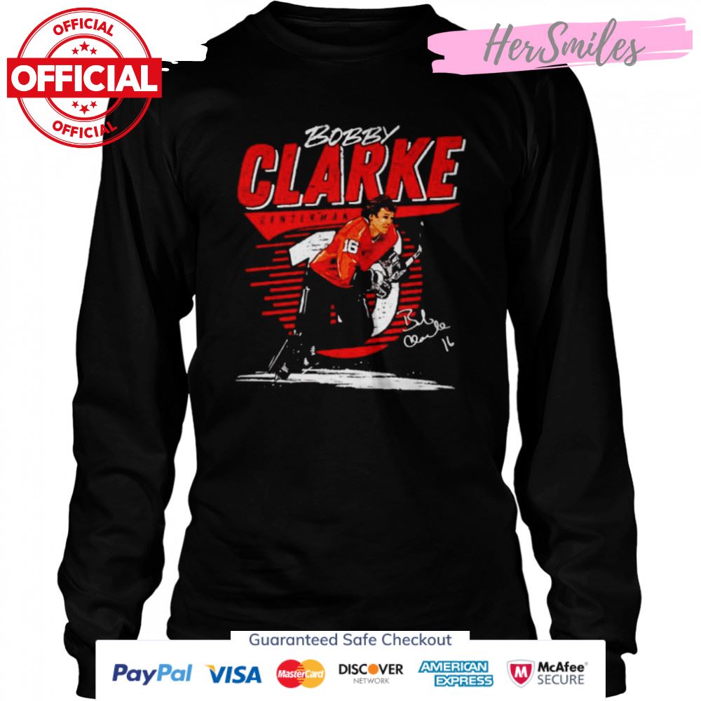 Bobby Clarke centerman signature shirt Bobby Clarke centerman signature shirt