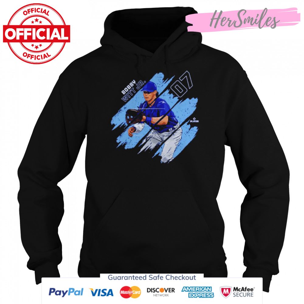 Bobby Witt Jr. Kansas City Stripes Baseball Signatures Shirt Bobby Witt Jr. Kansas City Stripes Baseball Signatures Shirt