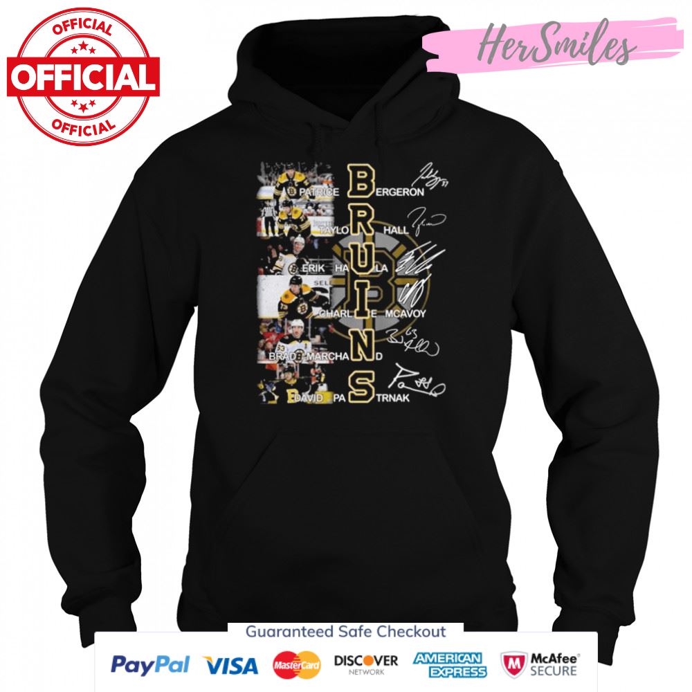 Boston bruins all team 2022 signatures shirt Boston bruins all team 2022 signatures shirt