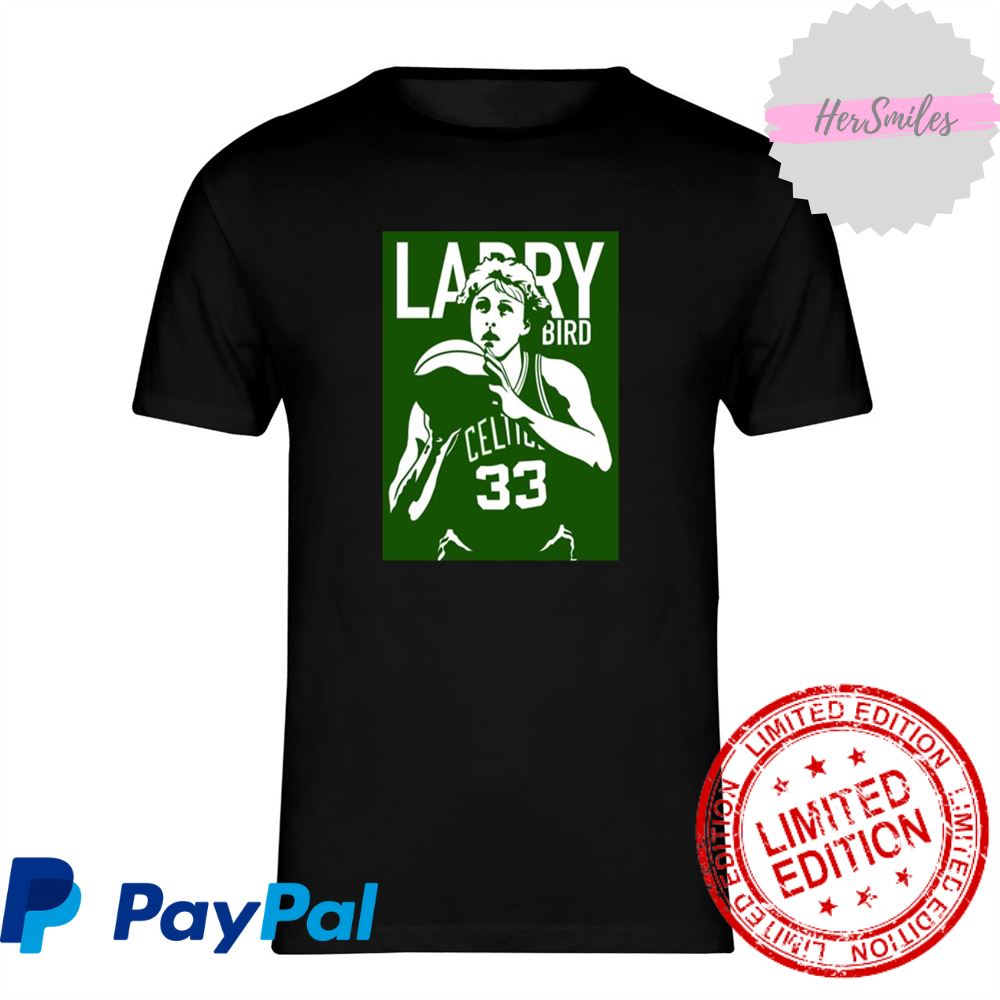 Boston Celtic Larry Bird Classic T-Shirt