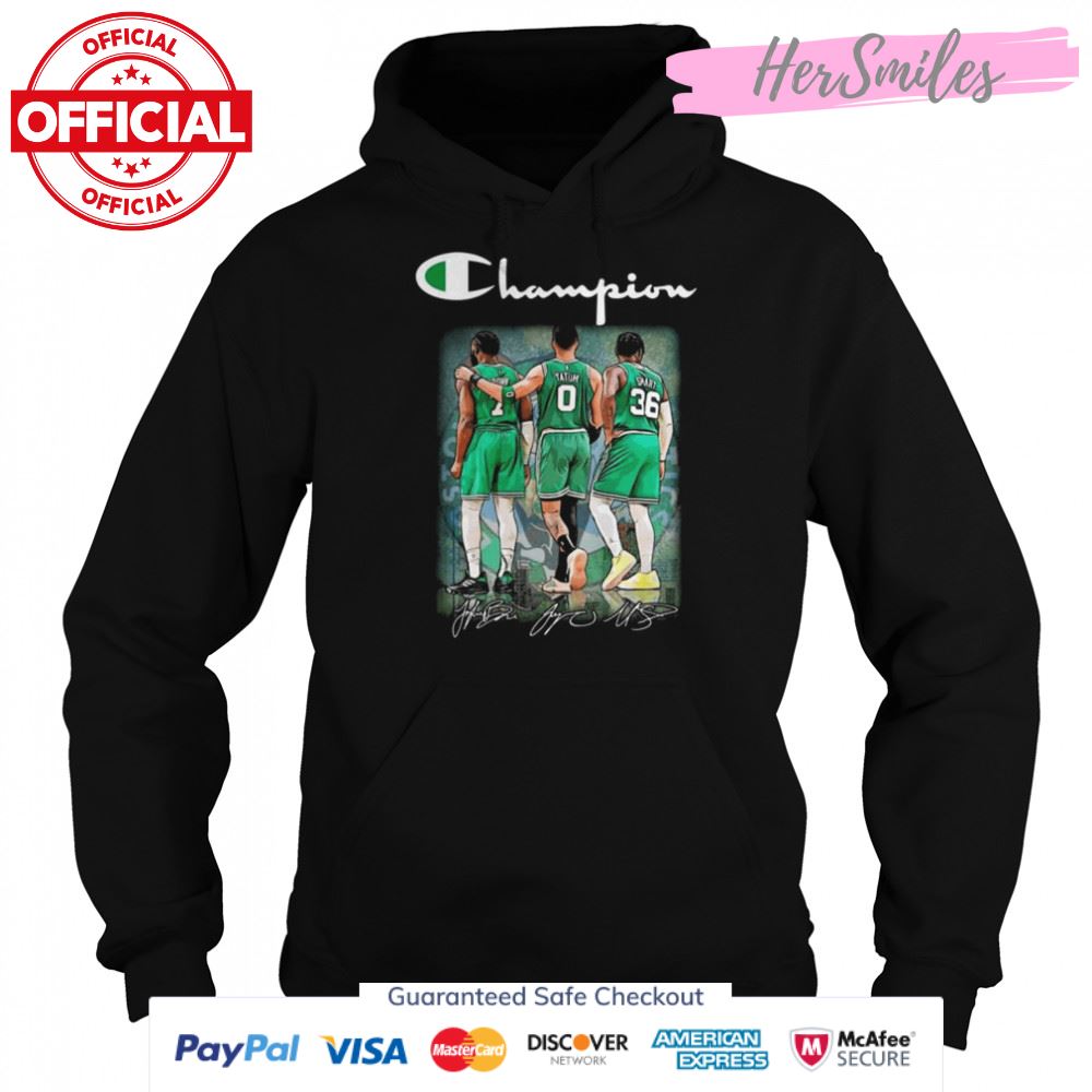 Boston Celtics Jaylen Brown Jayson Tatum And Marcus Smart Signatures Shirt Boston Celtics Jaylen Brown Jayson Tatum And Marcus Smart Signatures Shirt
