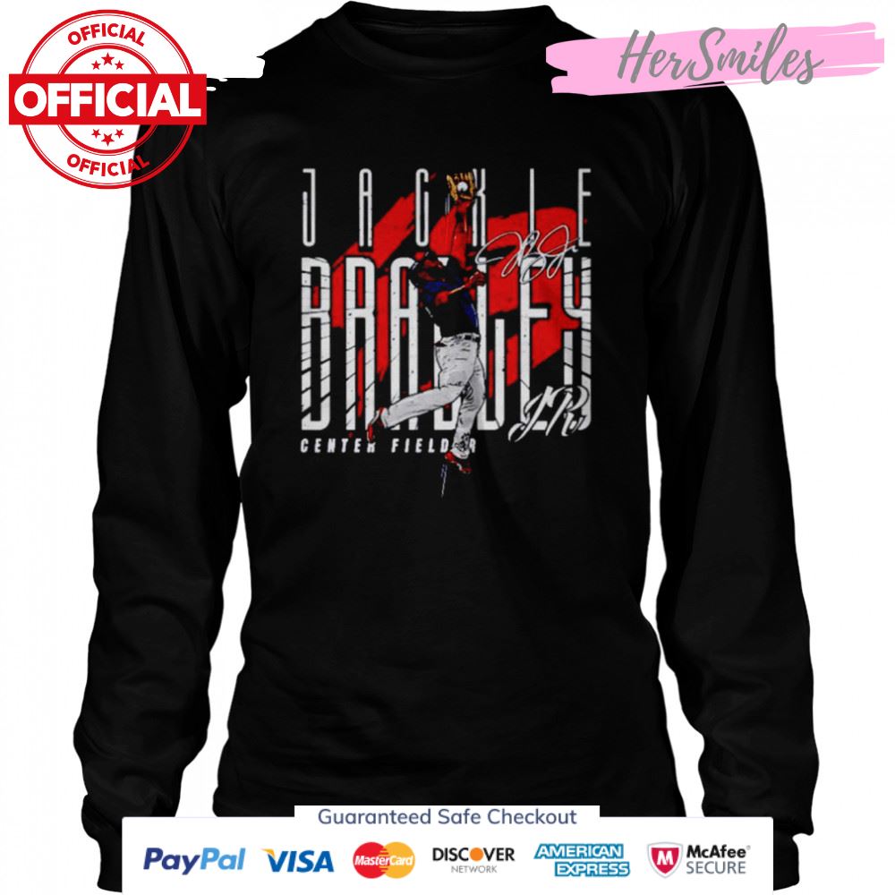 Boston Red Sox Jackie Bradley Jr. leaping catch signature shirt Boston Red Sox Jackie Bradley Jr. leaping catch signature shirt