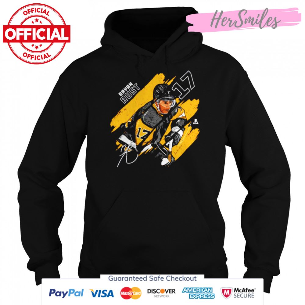 Bryan Rust Pittsburgh Stripes Signatures Shirt Bryan Rust Pittsburgh Stripes Signatures Shirt