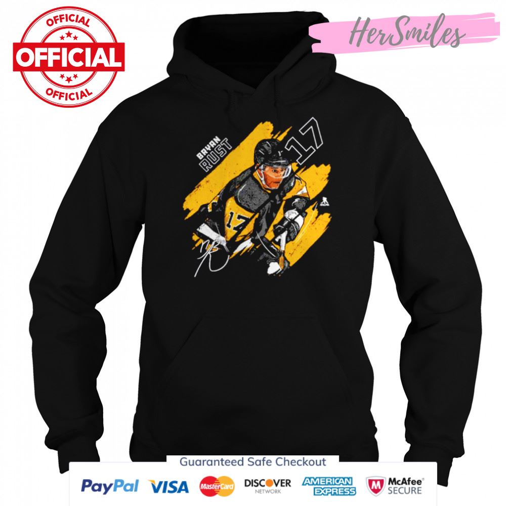 Bryan Rust Pittsburgh Stripes Signatures Shirt Bryan Rust Pittsburgh Stripes Signatures Shirt