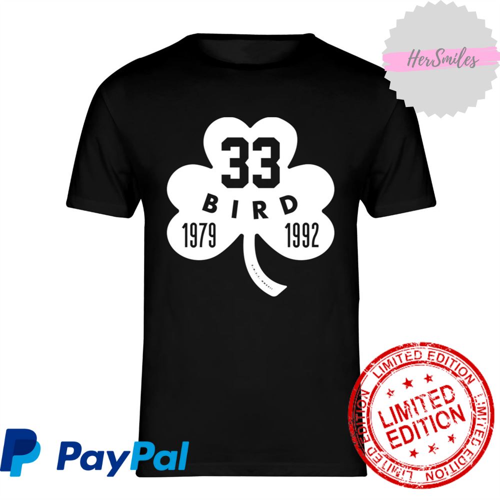 Celtics – Bird 33 Retired Number Clover Classic T-Shirt