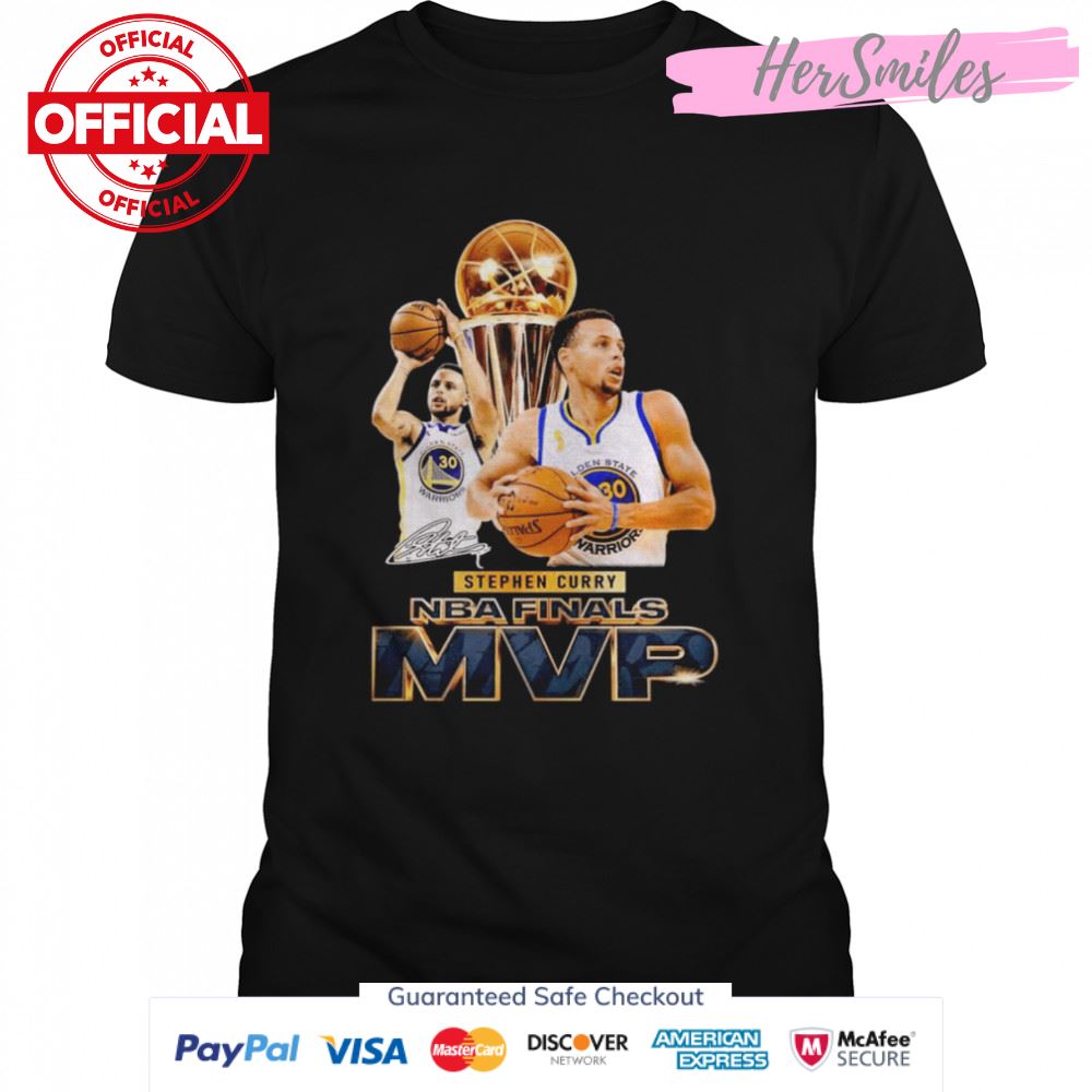Champion Stephen Curry NBA Finals MVP Signatures Shirt