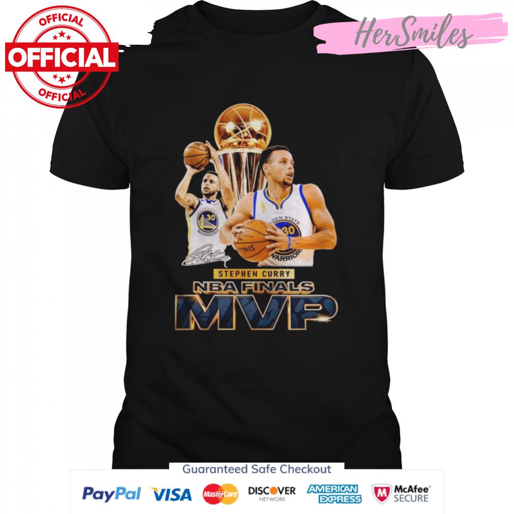 Champion Stephen Curry NBA Finals MVP Signatures Shirt