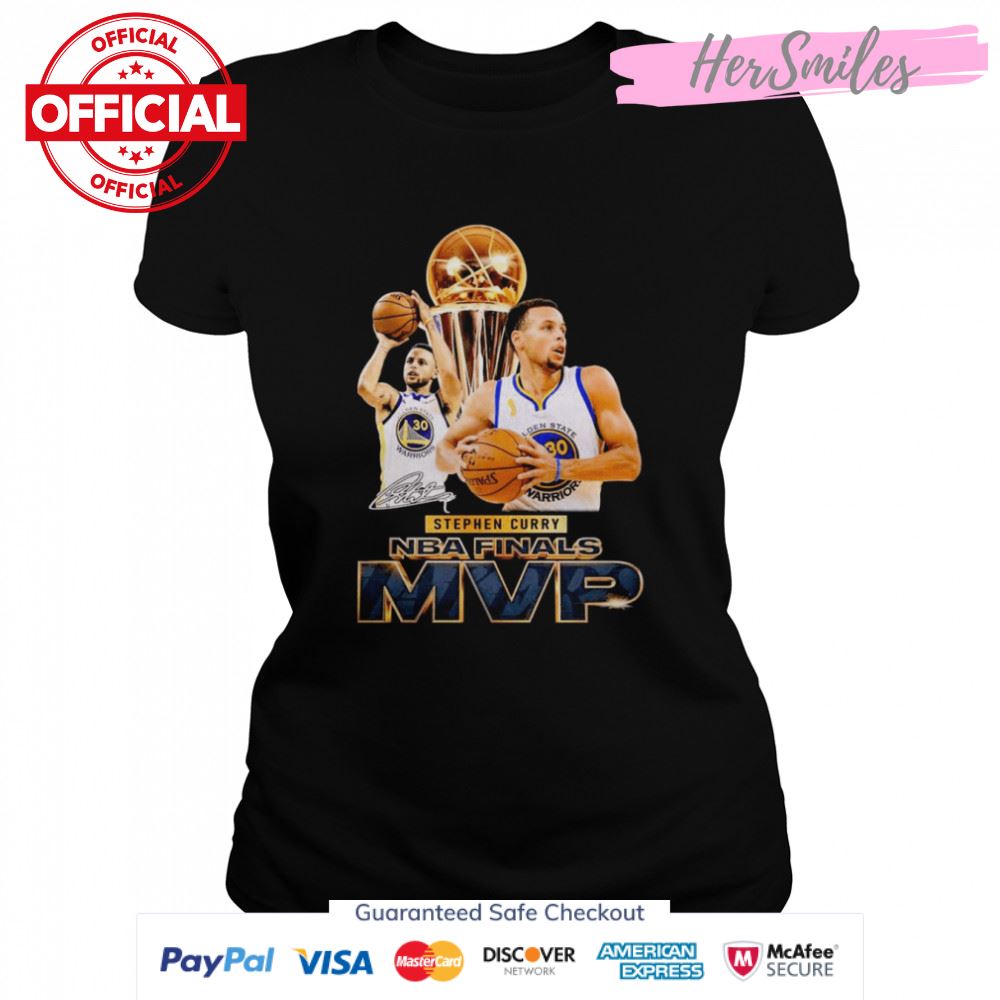 Champion Stephen Curry NBA Finals MVP Signatures Shirt