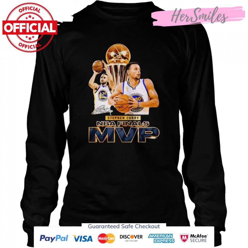 Champion Stephen Curry NBA Finals MVP Signatures Shirt Champion Stephen Curry NBA Finals MVP Signatures Shirt