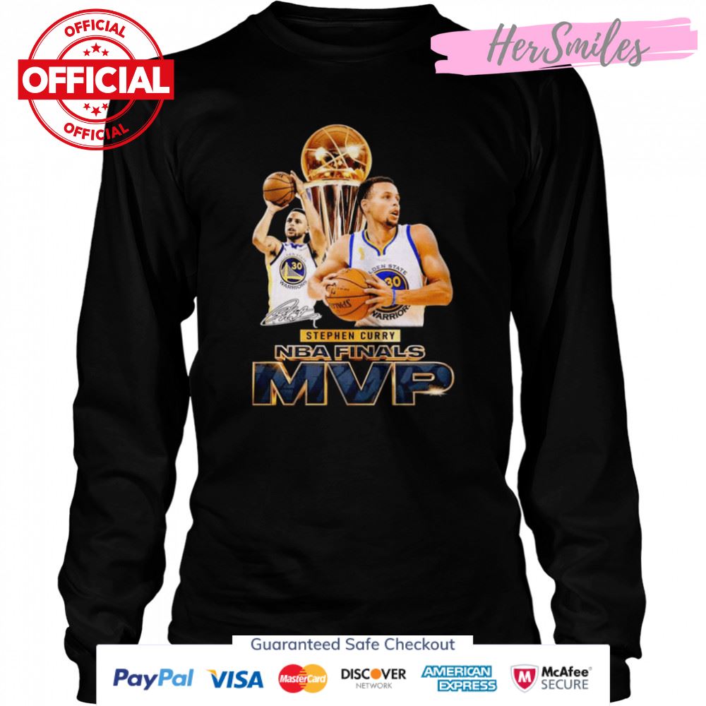 Champion Stephen Curry NBA Finals MVP Signatures Shirt Champion Stephen Curry NBA Finals MVP Signatures Shirt