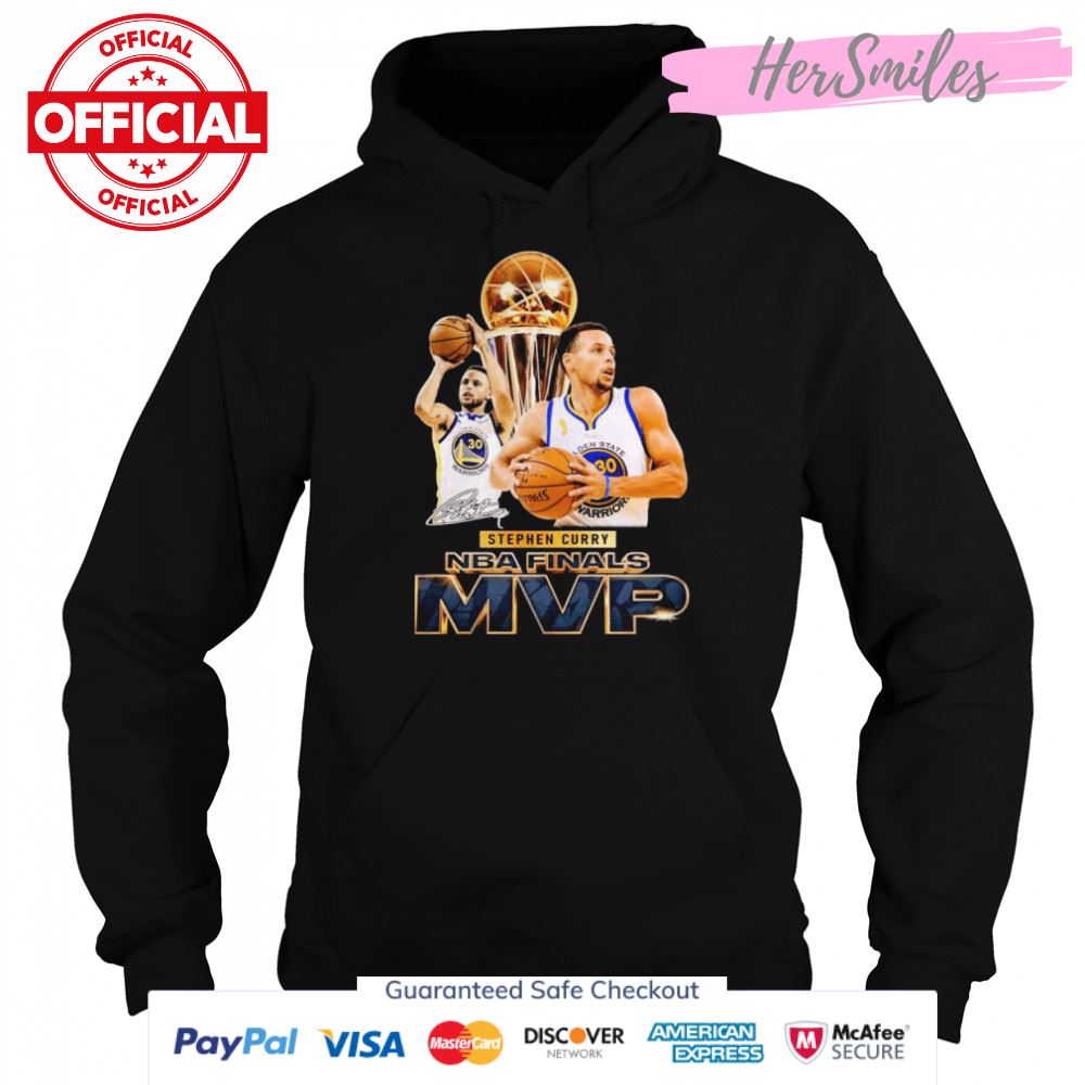 Champion Stephen Curry NBA Finals MVP Signatures Shirt Champion Stephen Curry NBA Finals MVP Signatures Shirt