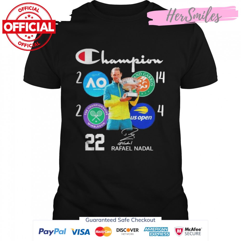Champions 22 Rafael Nadal Signature Shirt