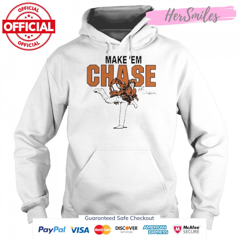 Chase Dollander Make ‘em Chase Signature 2022 Shirt Chase Dollander Make ‘em Chase Signature 2022 Shirt