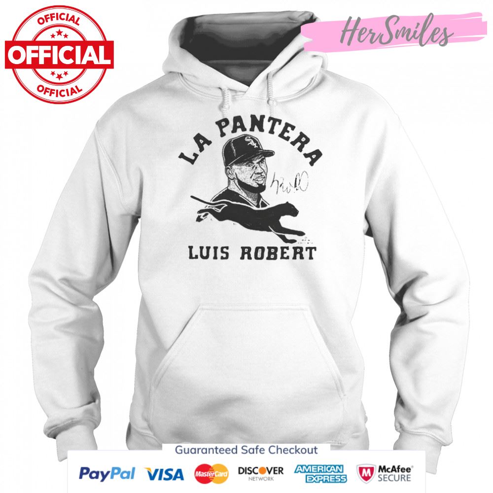 Chicago White Sox La Pantera Luis Robert Signature shirt Chicago White Sox La Pantera Luis Robert Signature shirt