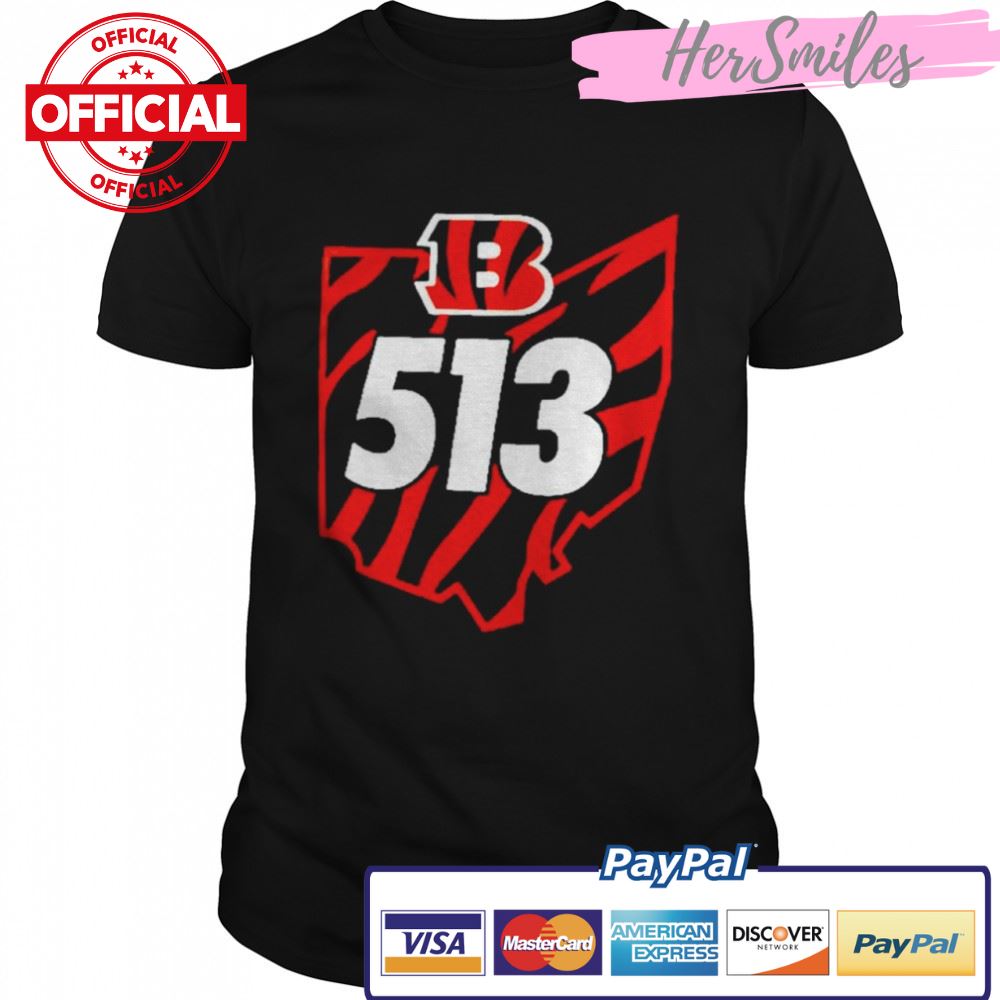 Cincinnati Bengals Black Hometown Collection 513 Shirt