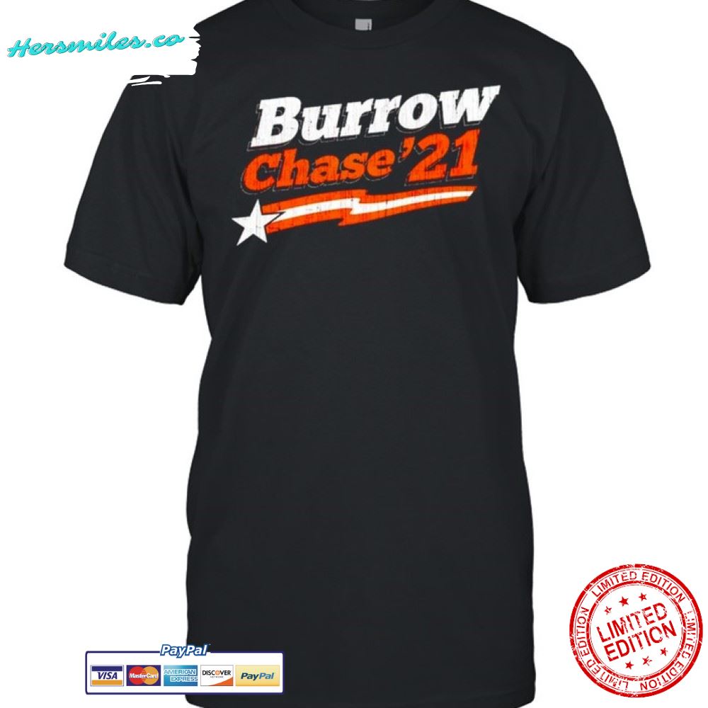Cincinnati Bengals Burrow Chase ’21 shirt