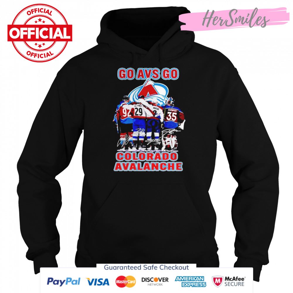 Colorado Avalanche Go AVS Go signatures shirt Colorado Avalanche Go AVS Go signatures shirt