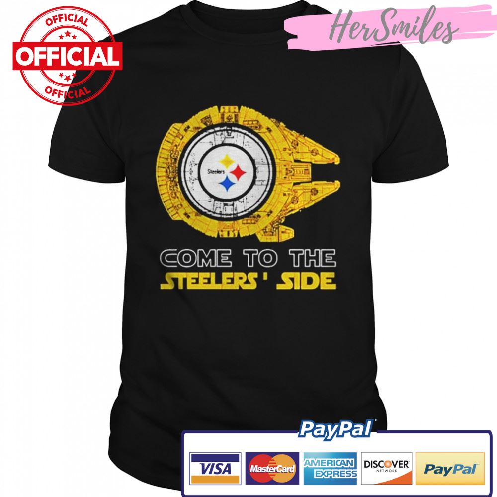 Come to the Pittsburgh Steelers’ Side Star Wars Millennium Falcon shirt