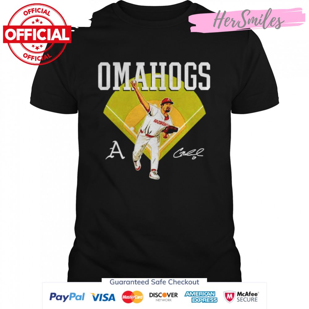 Connor Noland Arkansas Razorbacks Omahogs signature shirt