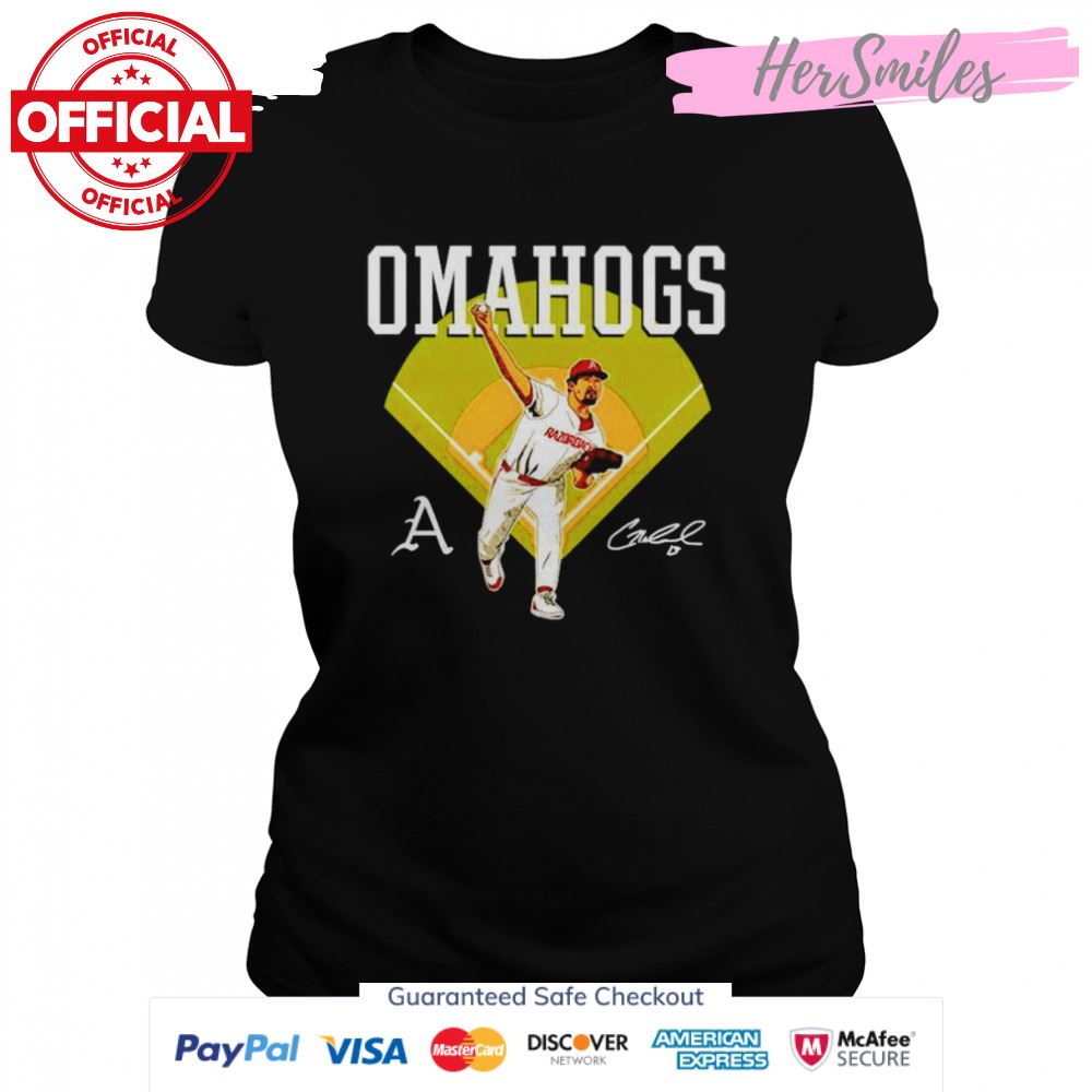 Connor Noland Arkansas Razorbacks Omahogs signature shirt
