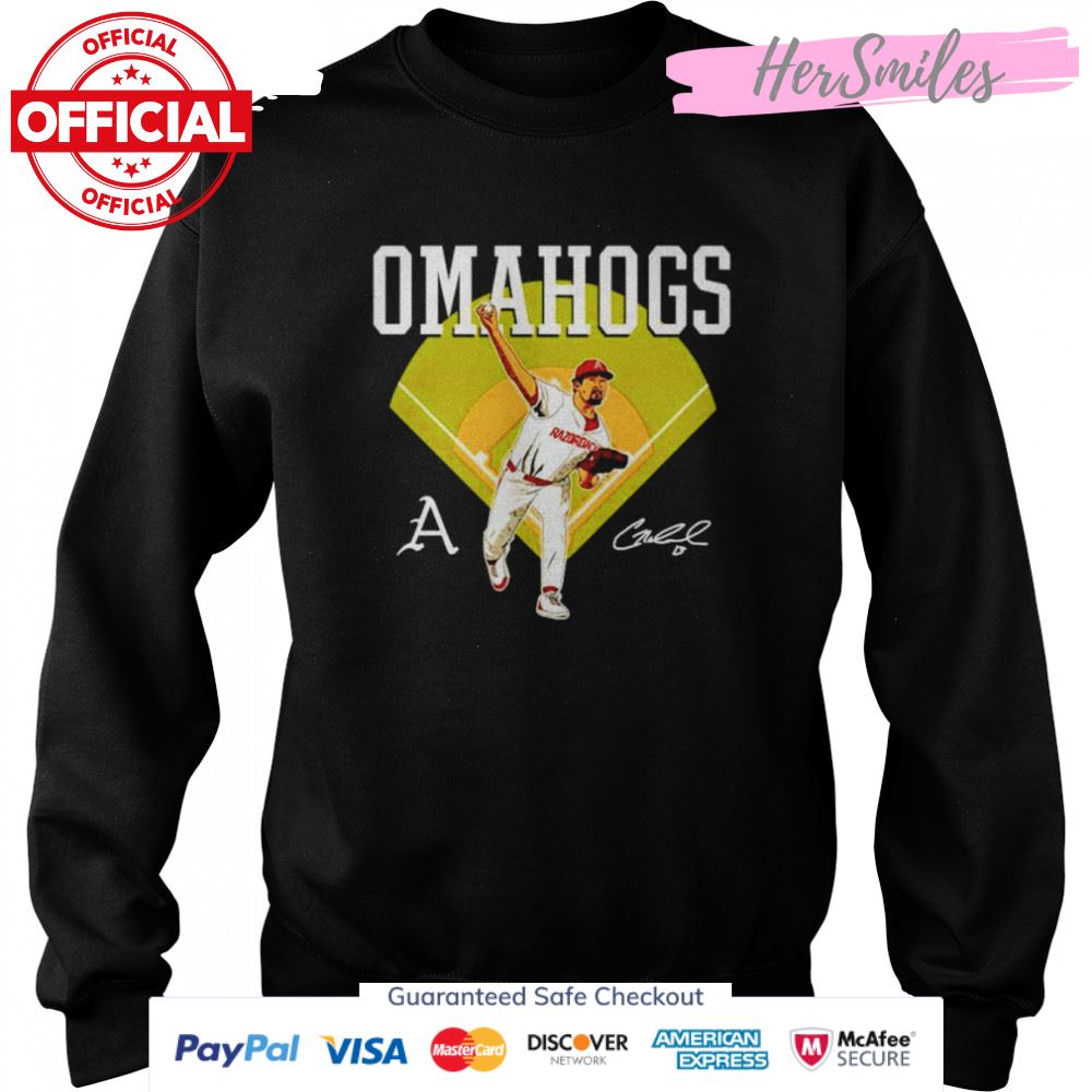 Connor Noland Arkansas Razorbacks Omahogs signature shirt Connor Noland Arkansas Razorbacks Omahogs signature shirt