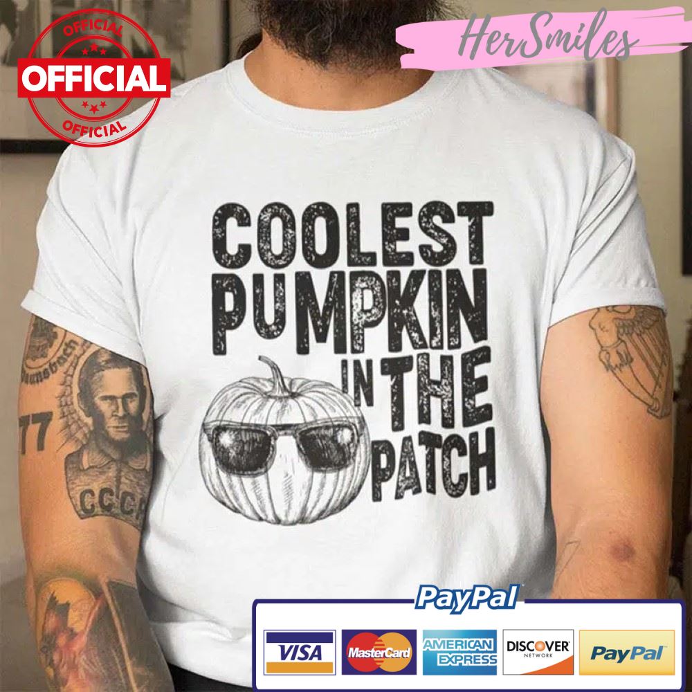 Coolest Pumpkin In The Patch Shirt Halloween