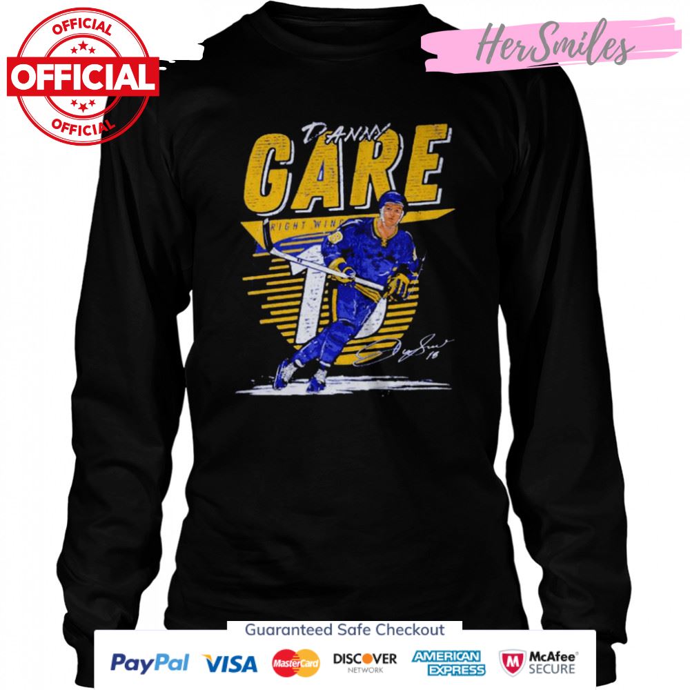 Danny Gare Buffalo Sabres comet signature shirt Danny Gare Buffalo Sabres comet signature shirt