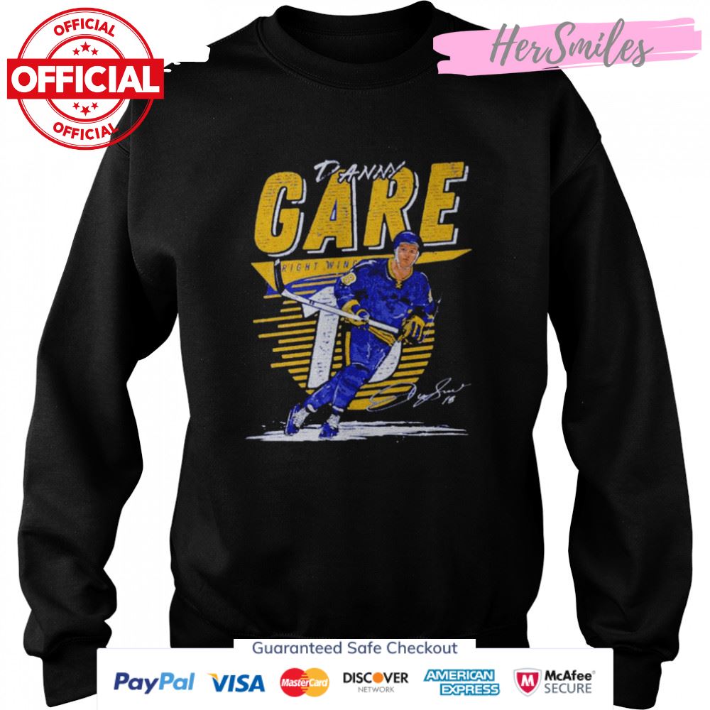 Danny Gare Buffalo Sabres comet signature shirt Danny Gare Buffalo Sabres comet signature shirt