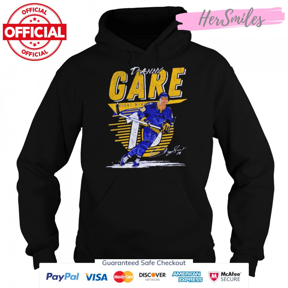Danny Gare Buffalo Sabres comet signature shirt Danny Gare Buffalo Sabres comet signature shirt