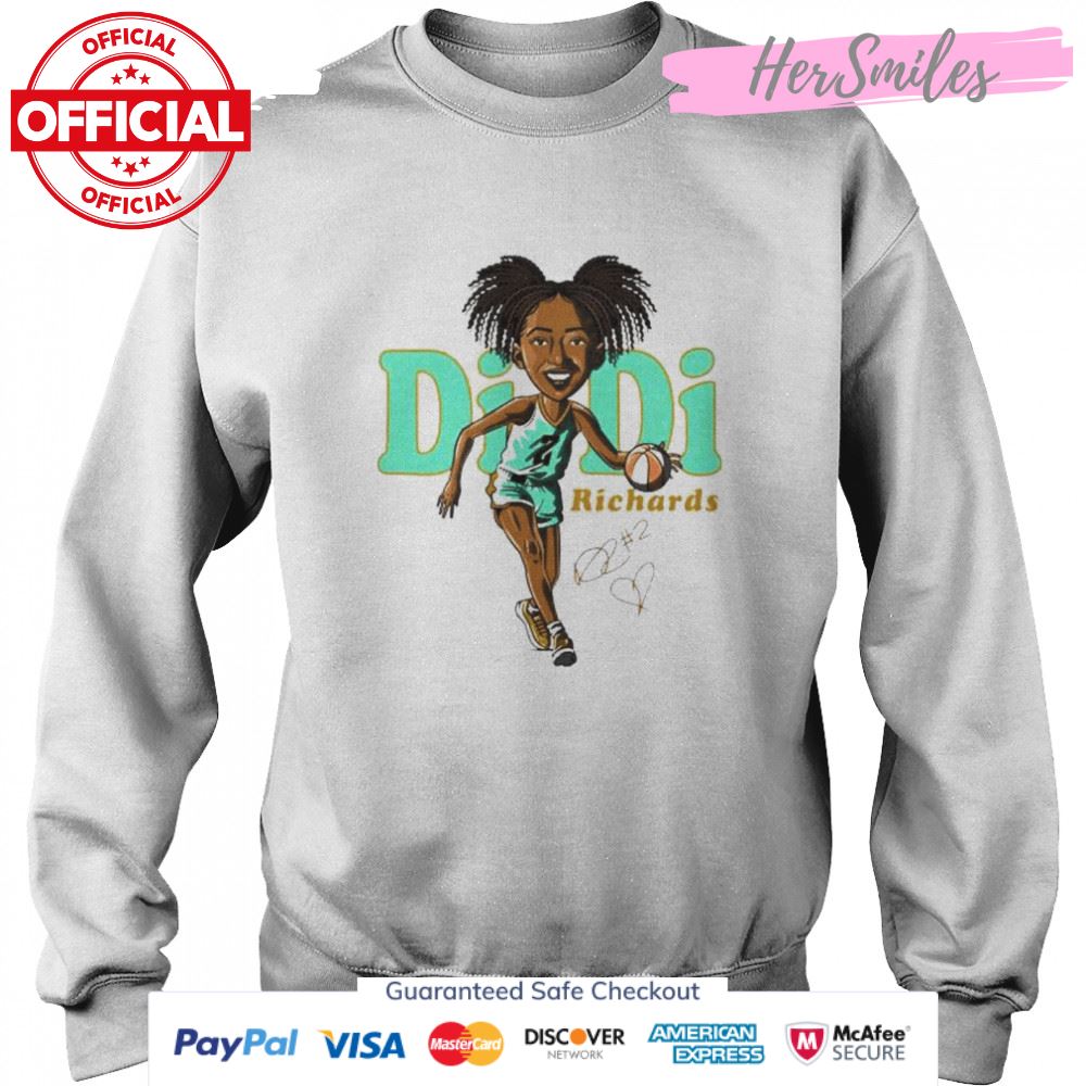 didi Richards cartoon signature shirt didi Richards cartoon signature shirt