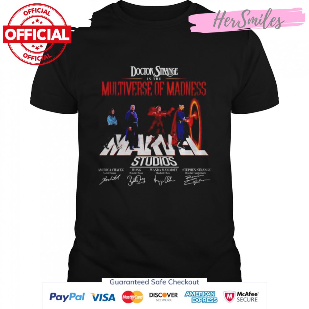 Doctor Strange is the Multiverse Of Madness Studios signature shirt