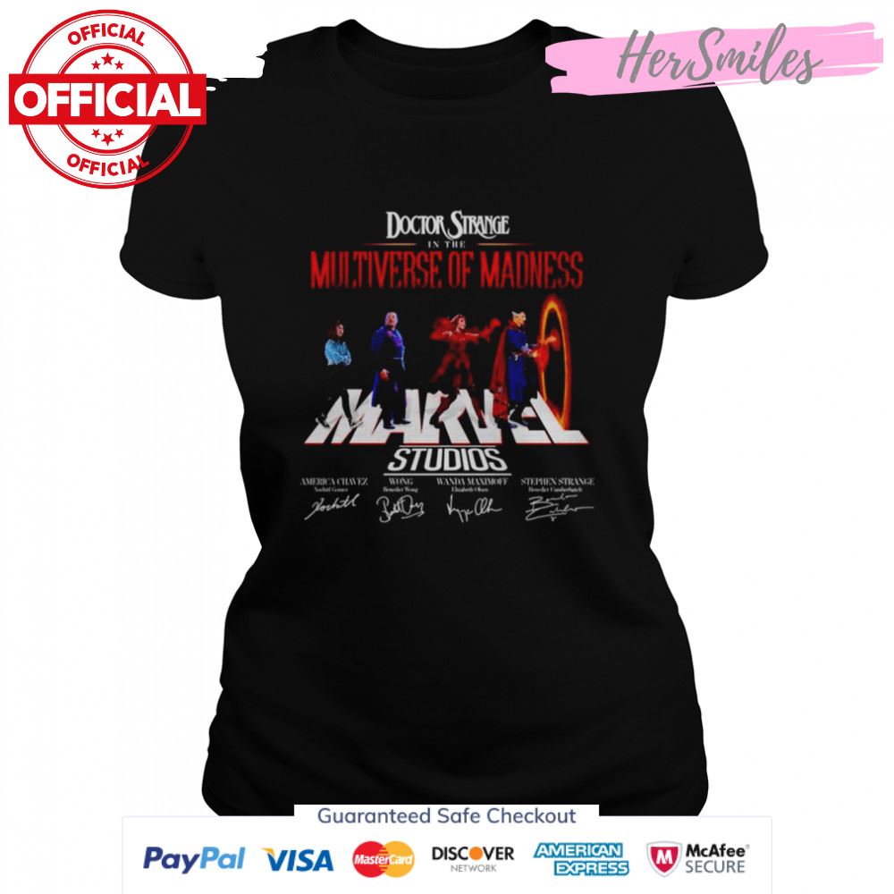 Doctor Strange is the Multiverse Of Madness Studios signature shirt