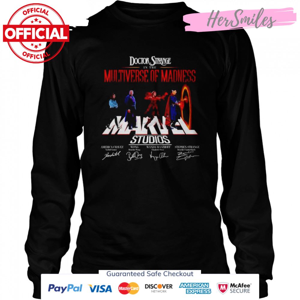 Doctor Strange is the Multiverse Of Madness Studios signature shirt Doctor Strange is the Multiverse Of Madness Studios signature shirt