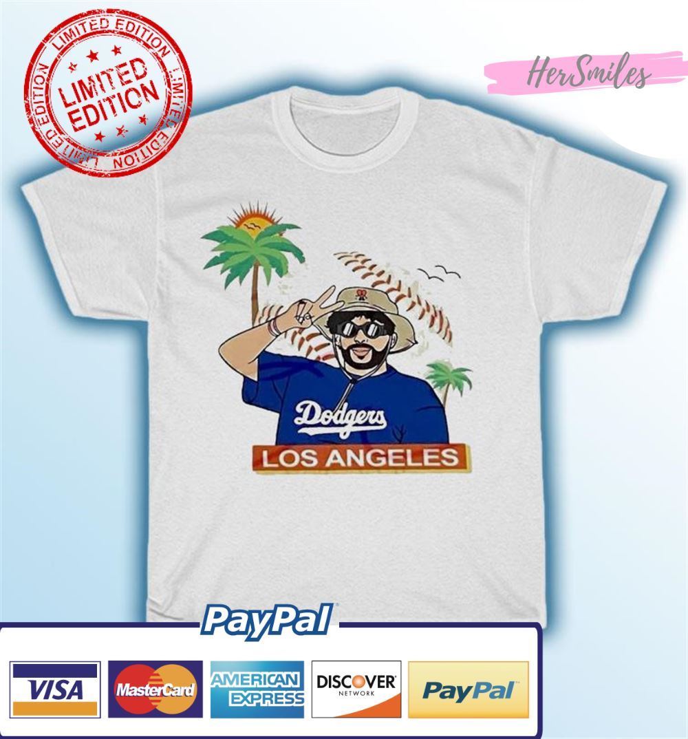 Dodgers Los Angeles Bad Bunny Verano Sin Ti Unisex T-Shirt Dodgers Los Angeles Bad Bunny Verano Sin Ti Unisex T-Shirt