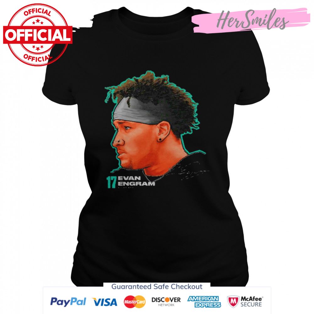 Evan Engram Jacksonville Profile Football Signatures Shirt