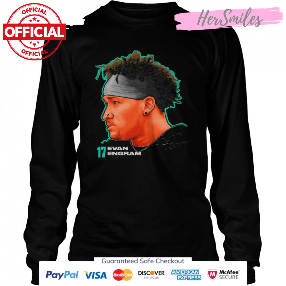 Evan Engram Jacksonville Profile Football Signatures Shirt Evan Engram Jacksonville Profile Football Signatures Shirt