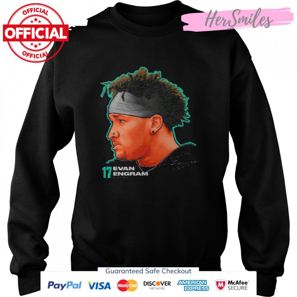 Evan Engram Jacksonville Profile Football Signatures Shirt Evan Engram Jacksonville Profile Football Signatures Shirt