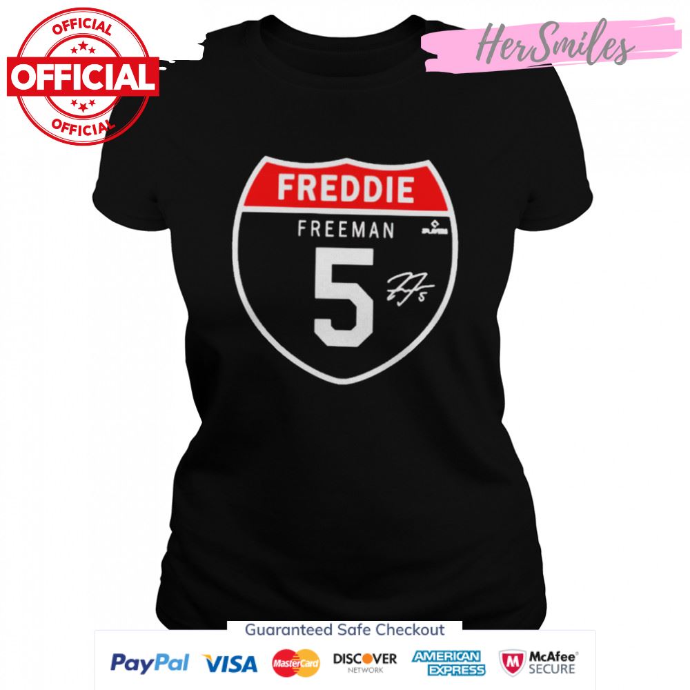 Freddie freeman signature shirt